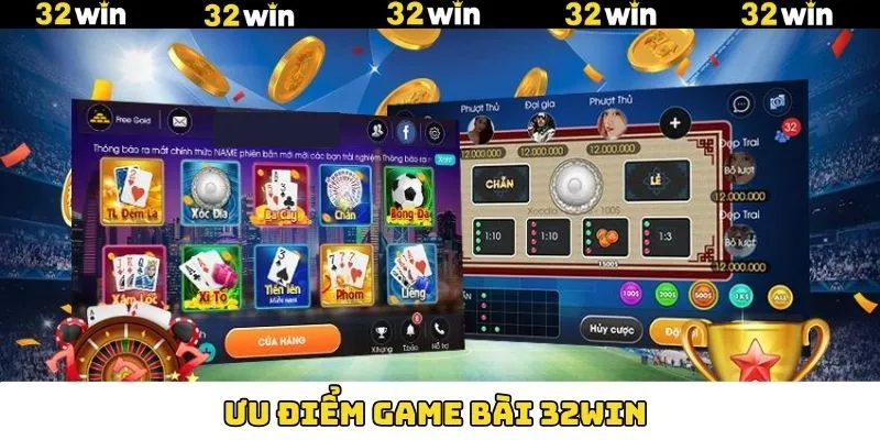 Các điểm cuốn hút trong chuyên mục game bài 32Win Các điểm cuốn hút trong chuyên mục game bài 32Win